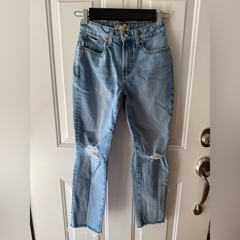 Madewell The Petite Curvy Perfect Vintage Jean in Charnley Wash